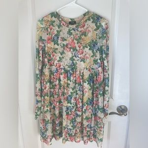 Dress medium flower design